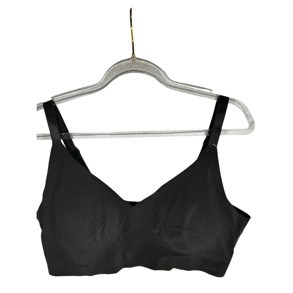 Victoria's Secret Bralette Bra Black Casual Wireless Padded Opaque XL - Picture 3 of 7